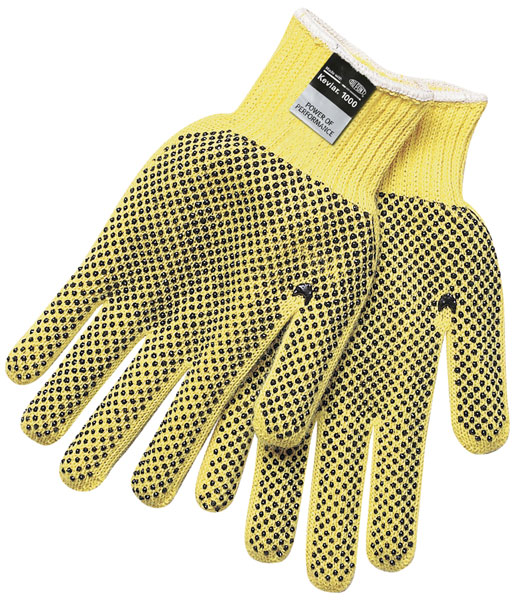 Cut Pro® Cut Resistant Work Gloves with a 7 Gauge DuPont™ Kevlar® Shell and PVC Dots on Both Sides - Gloves